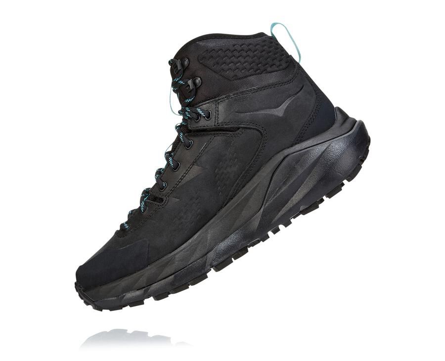 Hoka One One Yürüyüş Botları Kadın Siyah - Kaha Gore-Tex - RF6592413